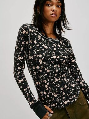 Free People We The Free Pretty Little Thermal top